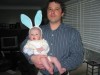 Bunny Ears and Daddy.JPG - 2005:04:04 18:53:23